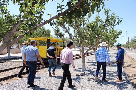 Autoridades estatales y municipales supervisaron el avance del Corredor Turístico de NCG. La obra, desde Plaza China hasta el Centro de Convenciones, se encuentra en su etapa final antes de su apertura.