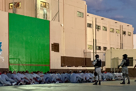 La Secretaría de Seguridad Pública del Estado realizó un operativo en el CERESO No. 7 de Cuauhtémoc, asegurando múltiples objetos no permitidos y fortaleciendo el control penitenciario.
