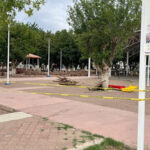 La Presidencia Municipal de Janos arrancó trabajos de reconstrucción en la Plaza Municipal, con el objetivo de mejorar la infraestructura y brindar mejores espacios públicos a la ciudadanía.