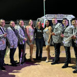 La Presidenta Municipal Edith Escárcega disfrutó con familias el concierto de la Internacional Sonora Skandalo, cierre artístico de la Feria NCG 2025.