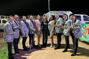 La Presidenta Municipal Edith Escárcega disfrutó con familias el concierto de la Internacional Sonora Skandalo, cierre artístico de la Feria NCG 2025.