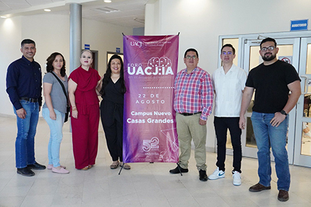 El Campus Nuevo Casas Grandes de la UACJ fue sede del Foro sobre Inteligencia Artificial, con conferencias de expertos que analizaron sus aplicaciones en la educación y distintas disciplinas.