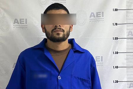 La AEI detuvo a Jesús C. M. por abuso sexual agravado en la colonia Colinas del Sur, NCG. El caso es llevado por la Fiscalía de Mujeres y se presentará ante el Juez.