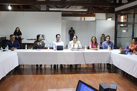 La presidenta de NCG presentó junto con Cultura del Estado los proyectos ganadores del programa EKA para impulsar a artistas con estímulos fiscales.