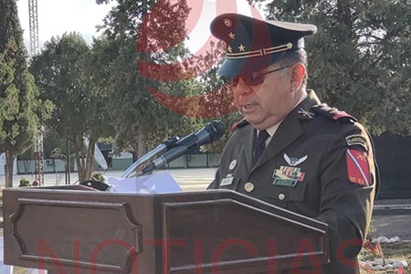 Juan Luis Hernández Castellanos será el nuevo comandante del 35 Batallón de Infantería en sustitución de Julián Otero Radilla, quien estuvo al mando desde 2023.