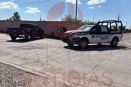 Policías estatales fueron responsables de accidente en Casas Grandes al omitir señal de alto; vecinos denuncian imprudencia frecuente.