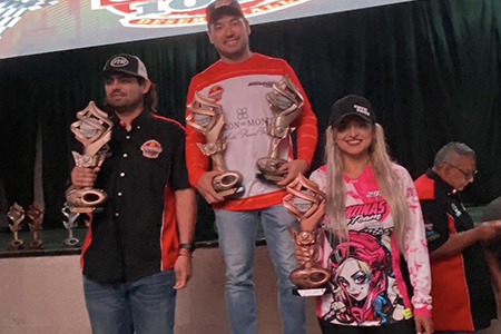 Pilotos de NCG brillaron en competencias de motor: Marco Molinar ganó en Motocross Pro y Overall, Saúl Balderrama en Sport Man y Dianahi Félix fue tercera en UTV.