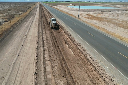 La SICT avanza en la modernización de la carretera Bavispe–NCG, con inversión de 1,859 millones de pesos, 181 km de longitud y la generación de 5,600 empleos.