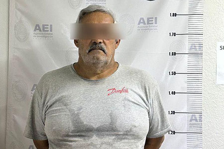 AEI detiene en Nuevo Casas Grandes a un hombre de 66 años acusado de violación agravada y abuso sexual. Será presentado ante un juez.