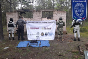 Célula BOI aseguró fusiles de asalto, cartuchos y equipo táctico en Guachochi durante operativo conjunto con Ejército y Guardia Nacional.
