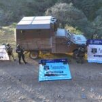 Decomisan camioneta blindada y arma de guerra en Chihuahua Estatales