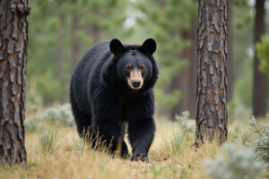 El oso negro, el lobo gris y la víbora de cascabel se encuentran en riesgo de extinción en Chihuahua debido a la pérdida de hábitat, la caza y conflictos humanos.