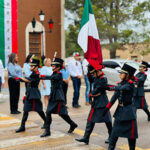 Galeana celebró el 215 aniversario de la Independencia con un colorido desfile encabezado por Francis Leany y la participación de instituciones educativas.