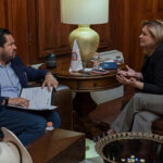 Gobernadora se reúne con presidente de la UGRCh en Chihuahua Estatales