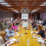El alcalde Cruz Pérez Cuéllar participó en la Mesa de Seguridad de Ciudad Juárez donde se analizaron cifras delictivas y acciones coordinadas.