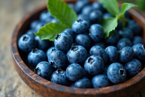 Los arándanos son considerados un superalimento por su alto contenido de antioxidantes, vitaminas y fibra, que benefician al corazón, la memoria y el sistema inmunológico.