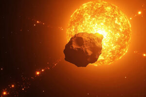 Un científico descubre un asteroide que orbita al Sol en solo 128 días, el segundo más rápido del sistema solar, oculto por el brillo solar.