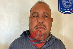 La AEI detuvo en flagrancia a un hombre de 54 años por violencia familiar en Puerto Palomas, Ascensión. El presunto agresor fue puesto a disposición del Ministerio Público.