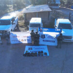 Elementos de la SSPE aseguraron tres vehículos, equipo táctico y medio kilo de marihuana en Guachochi durante un operativo conjunto con la Guardia Nacional y Sedena.