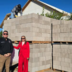 NCG entregó material de construcción subsidiado a 36 familias, con ahorros del 30% en láminas, blocks, polines y cemento.