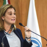 Maru Campos negó que exista un acuerdo con la Federación para ceder agua a Estados Unidos y aseguró que defenderá los recursos de Chihuahua.