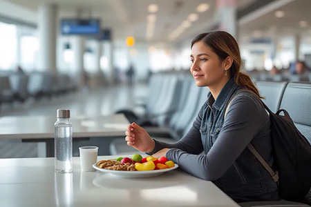 Descubre qué comer y qué evitar cuando viajas para mantener energía y bienestar. Elige alimentos frescos, hidrátate y evita comidas grasosas o agua del grifo para prevenir malestares. Guía práctica para viajeros saludables.