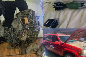 Autoridades aseguraron una Cherokee blindada y una granada en Madera durante el Operativo Frontera Norte, tras recientes hechos violentos.