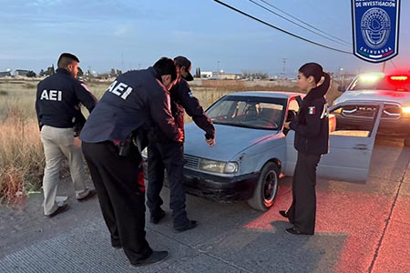 La AEI realizó un operativo de seguridad en Nuevo Casas Grandes y la carretera a Janos para prevenir delitos y proteger a turistas durante la temporada decembrina.