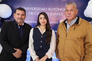 Alondra Realivázquez, del Campus NCG, recibió reconocimiento de la UACJ por su medalla de oro en boxeo en la Universiada Nacional 2025.