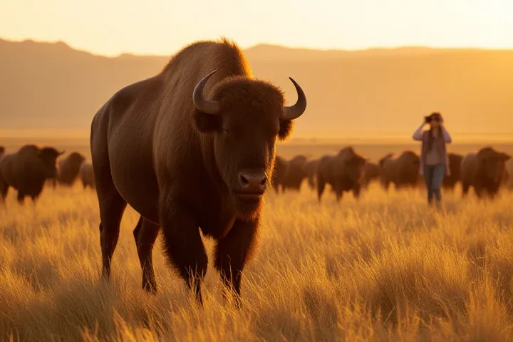 Protege el futuro de nuestras praderas. Lee la guía completa sobre el retorno del bisonte y los beneficios para la fauna local de Sonora.