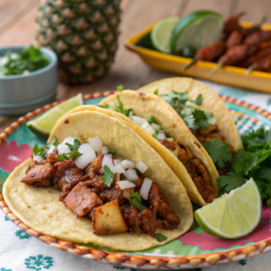 ¿Sabías que los tacos al pastor no son 100% mexicanos? Descubre la fascinante historia y origen real de este manjar, su conexión con el Líbano y por qué llevan piña. ¡Se te hará agua la boca!