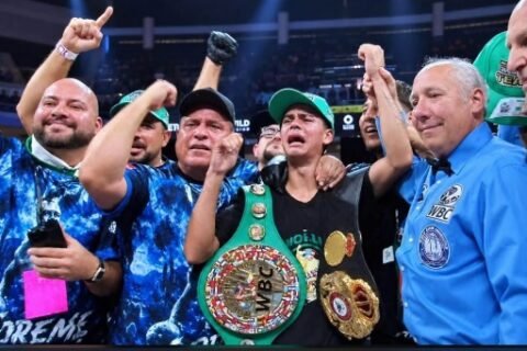 ¡Orgullo juarense y gran promotor de Nuevo Casas Grandes en la cima del boxeo mundial!